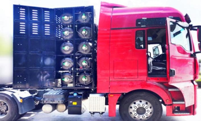 中材科技IV型储氢气瓶实现三项技术突破装车试跑
