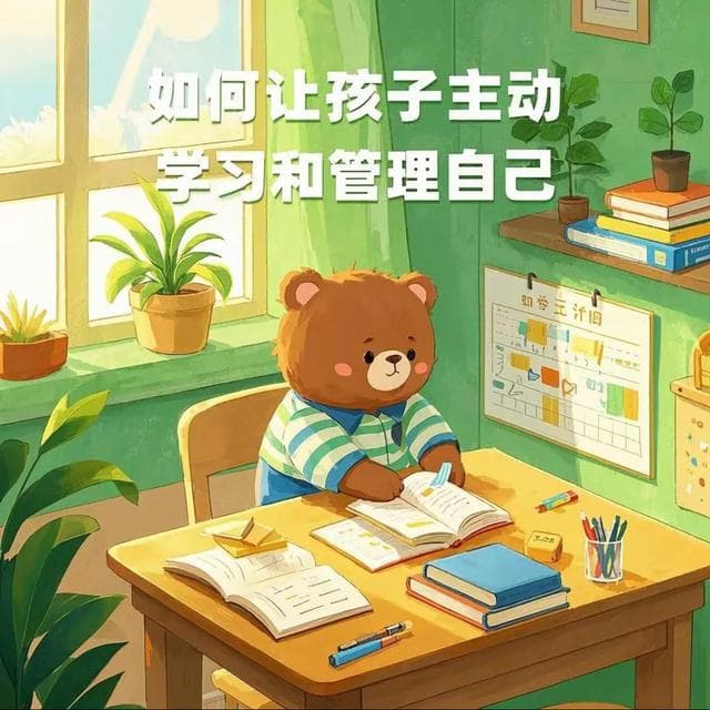 培养孩子自我管理能力的实用指南：时间、情绪与学习全面提升