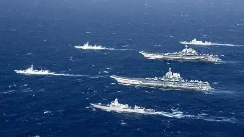 外媒预测2030年中国海军实力：4艘航母16艘055