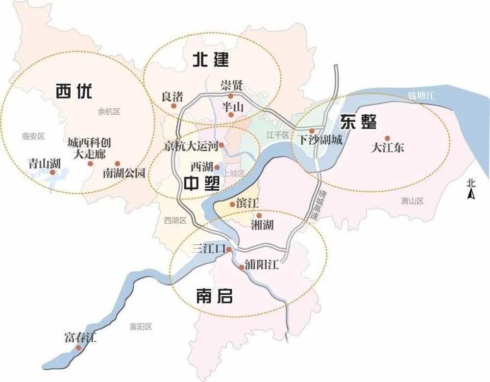 杭州“拥江发展”：从“西湖时代”迈向“钱塘江时代”的20年