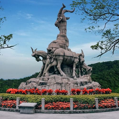 五羊石像：广州的城市象征与文化符号