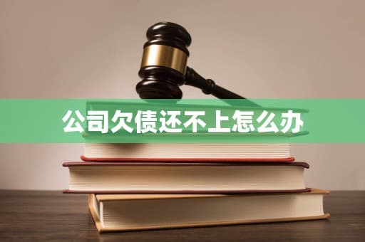 公司欠债还不上？八大解决方案帮你渡过难关