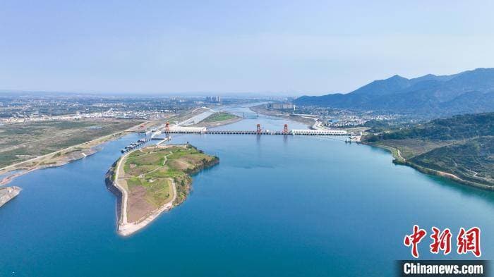广西大藤峡工程压咸补淡应急调水 保障粤港澳供水安全