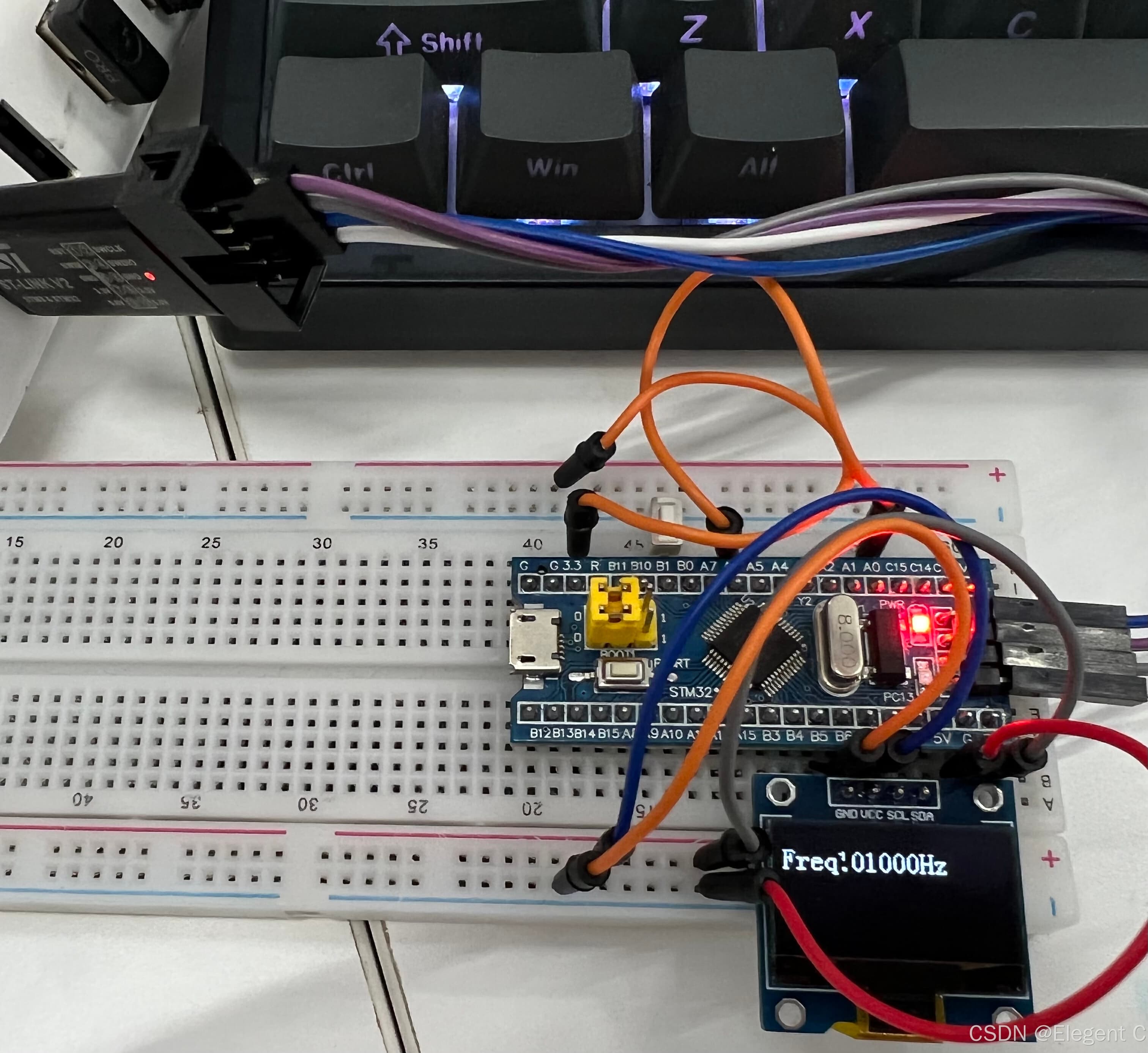 STM32 输入捕获模式测频率