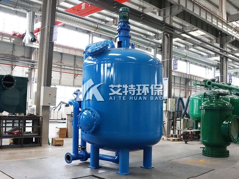 50t/h处理能力，气浮核桃壳过滤助力港区废水达标
