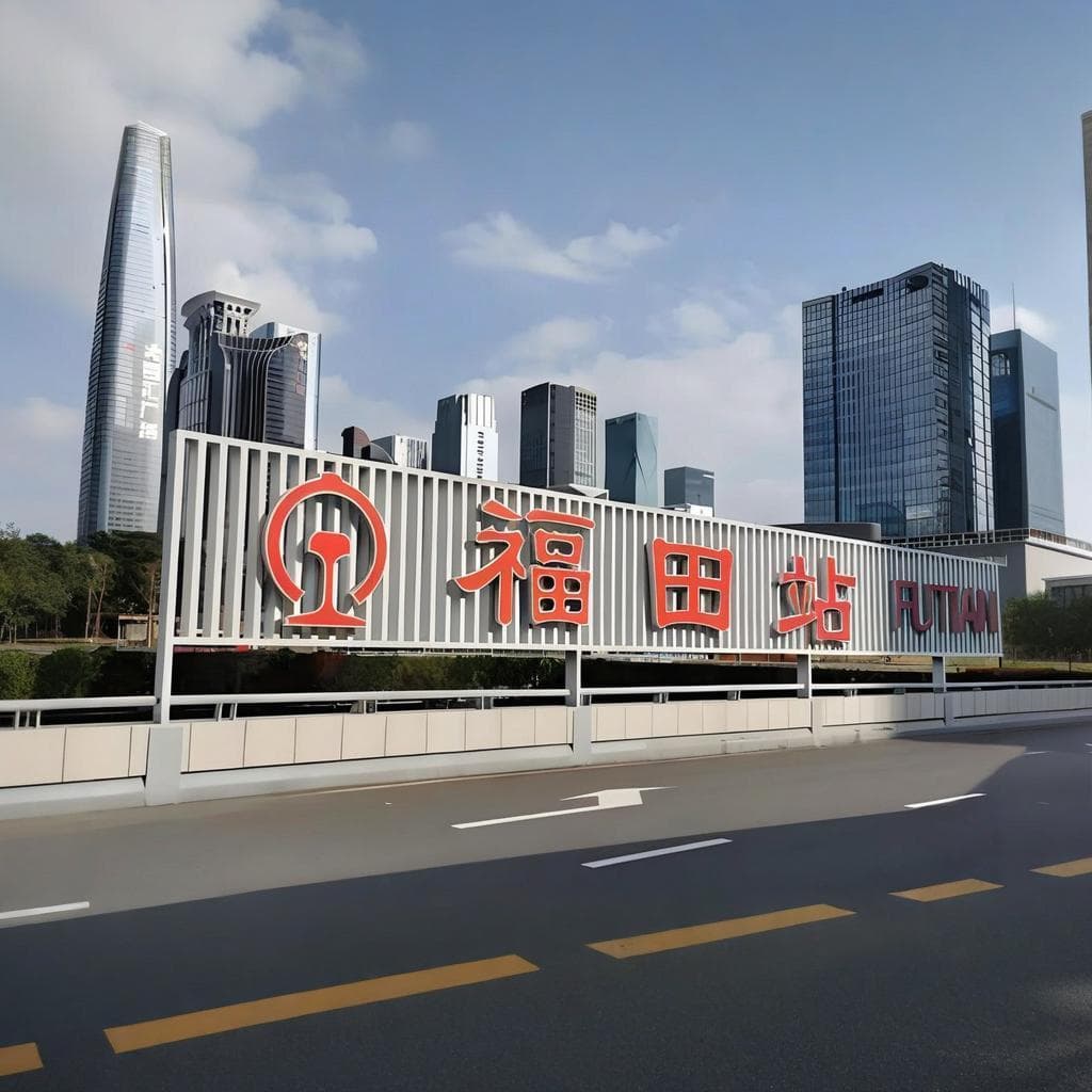 深圳福田站高铁站（Futian Railway Station）