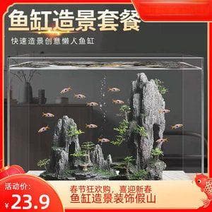 大鱼缸怎么放石头好：如何选择和摆放鱼缸造景石？