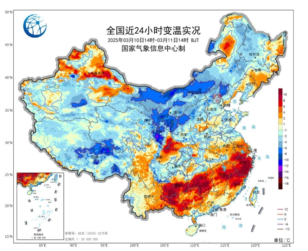 暴雪、暴雨、大风、沙尘、降温、回南天...都集齐了