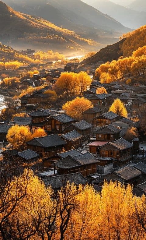 沙溪古镇最佳游玩时间：春秋两季气候宜人景色迷人