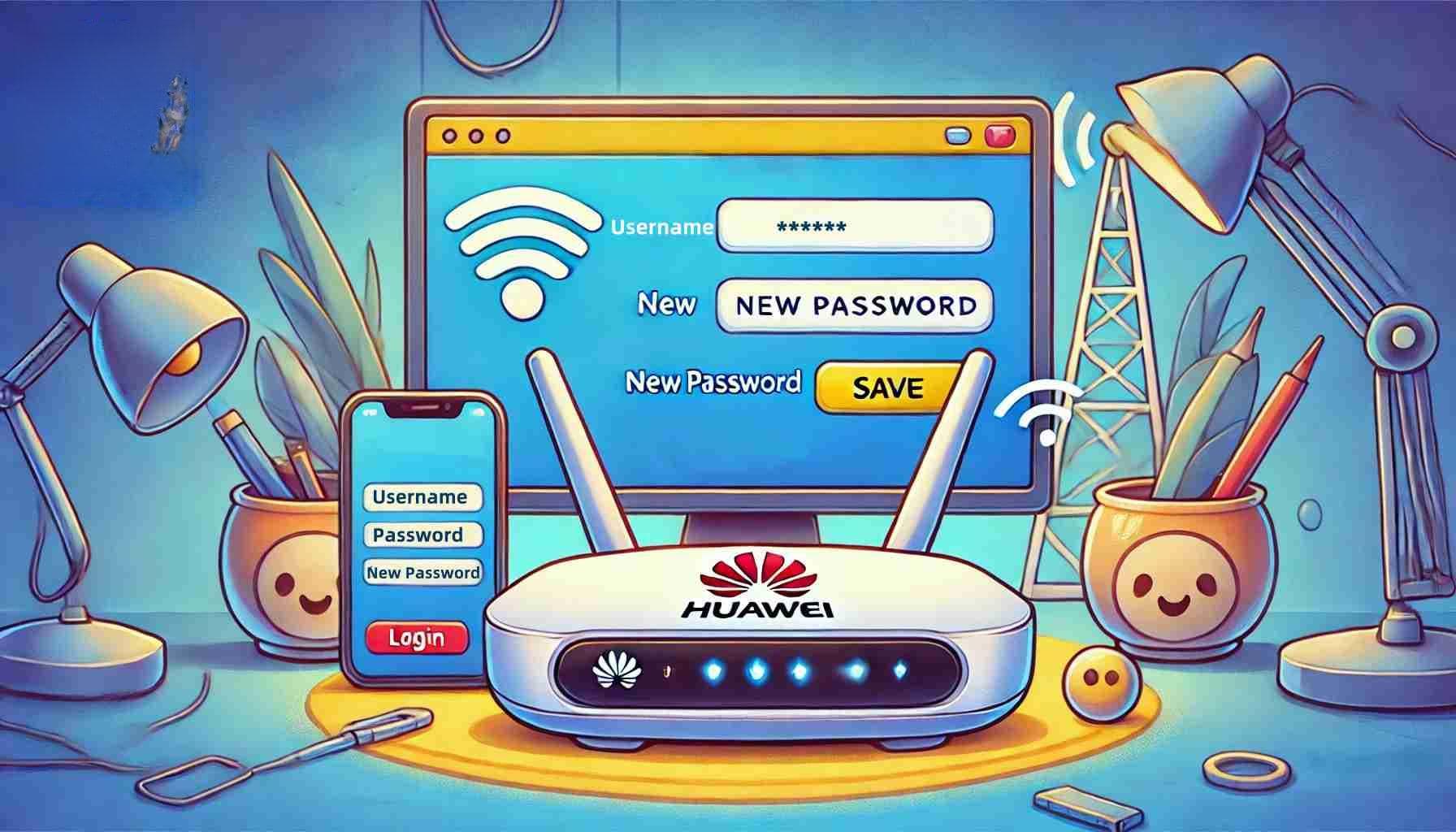 华为路由器登录修改WiFi密码的2种方式