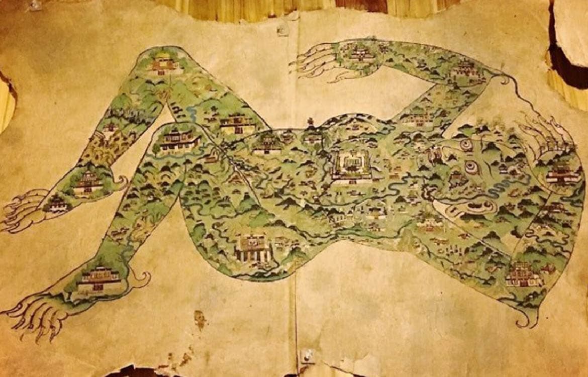文成公主《西藏镇魔图》