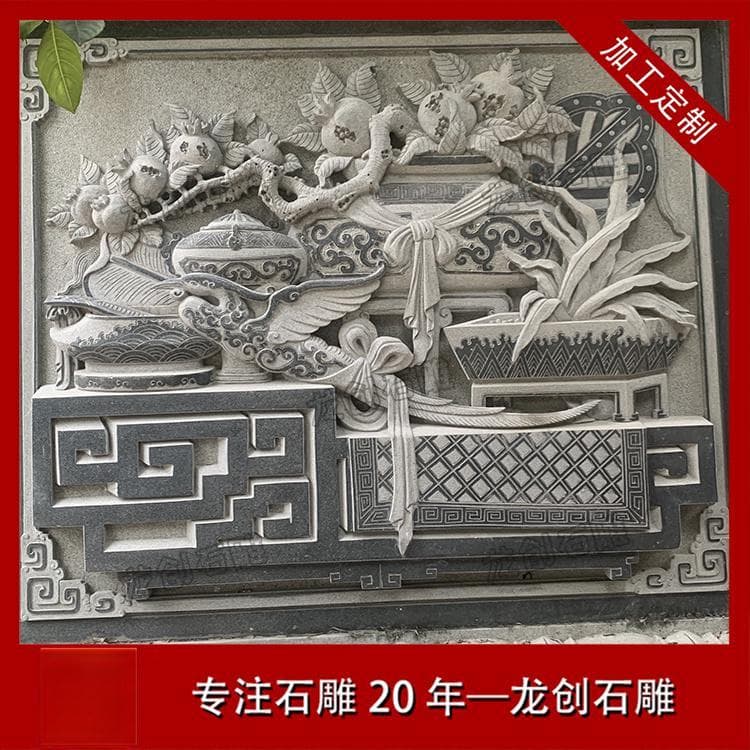 石材浮雕：镌刻寺庙神韵，演绎佛国传奇