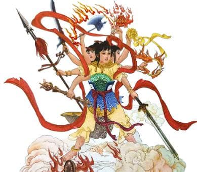 哪吒：古代神话故事中的传奇人物