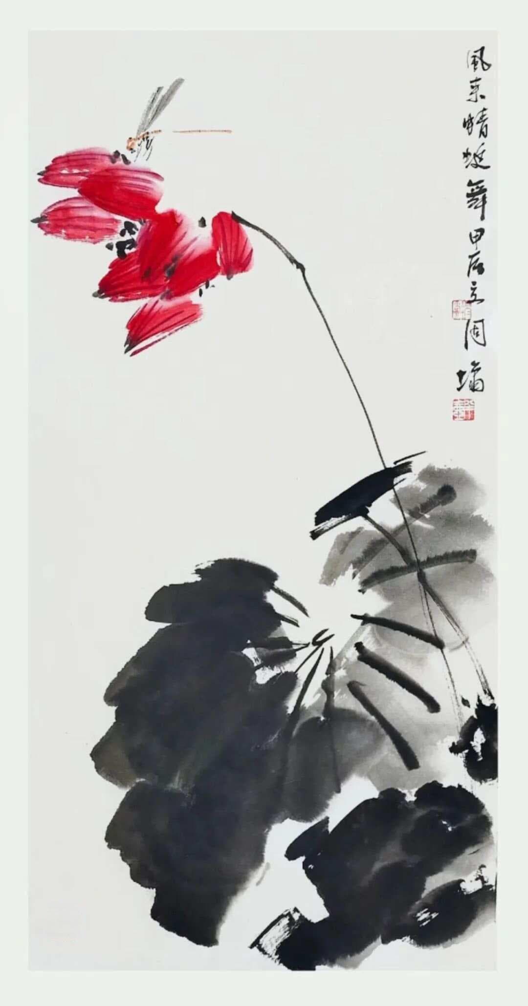 一组简洁但不简单的禅意画，寥寥几笔，空灵有趣~