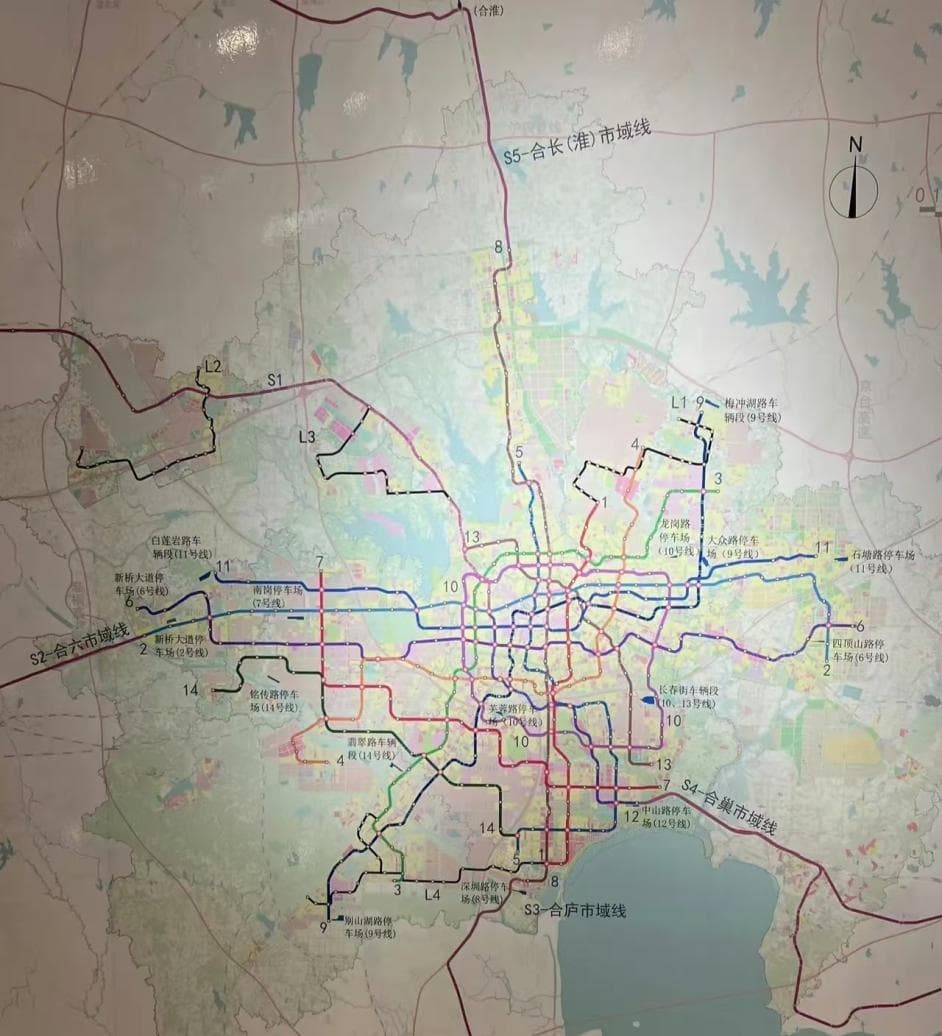 合肥轨交建设加速：8号线通过验收，多条新线规划获批