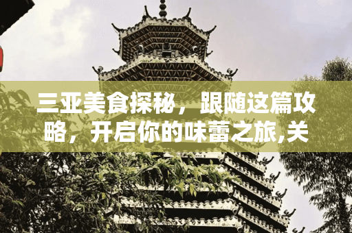 三亚美食探秘：从海鲜到热带水果的全方位攻略
