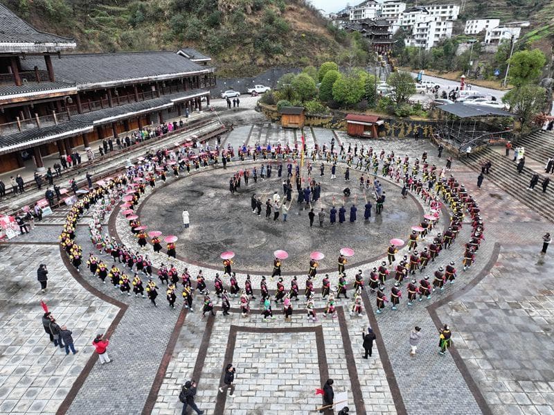 贵州凯里舟溪甘囊香芦笙节笙歌曼舞惹人醉