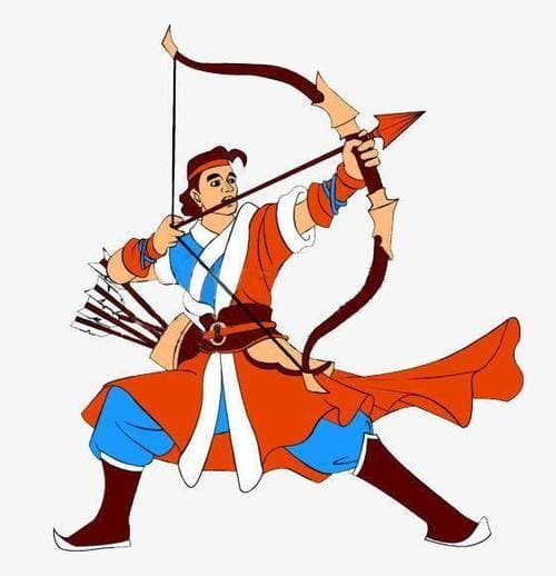 后羿为什么要射箭？