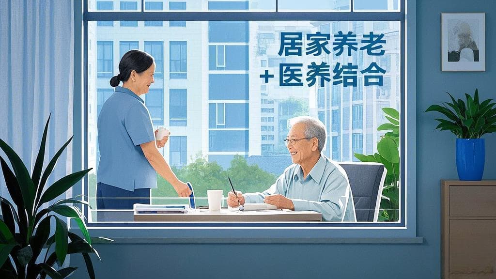 当居家养老遇上医养结合，老年人的幸福晚年近在咫尺？