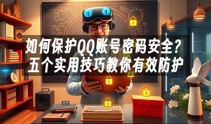 如何保护QQ账号密码安全？五个实用技巧教你有效防护