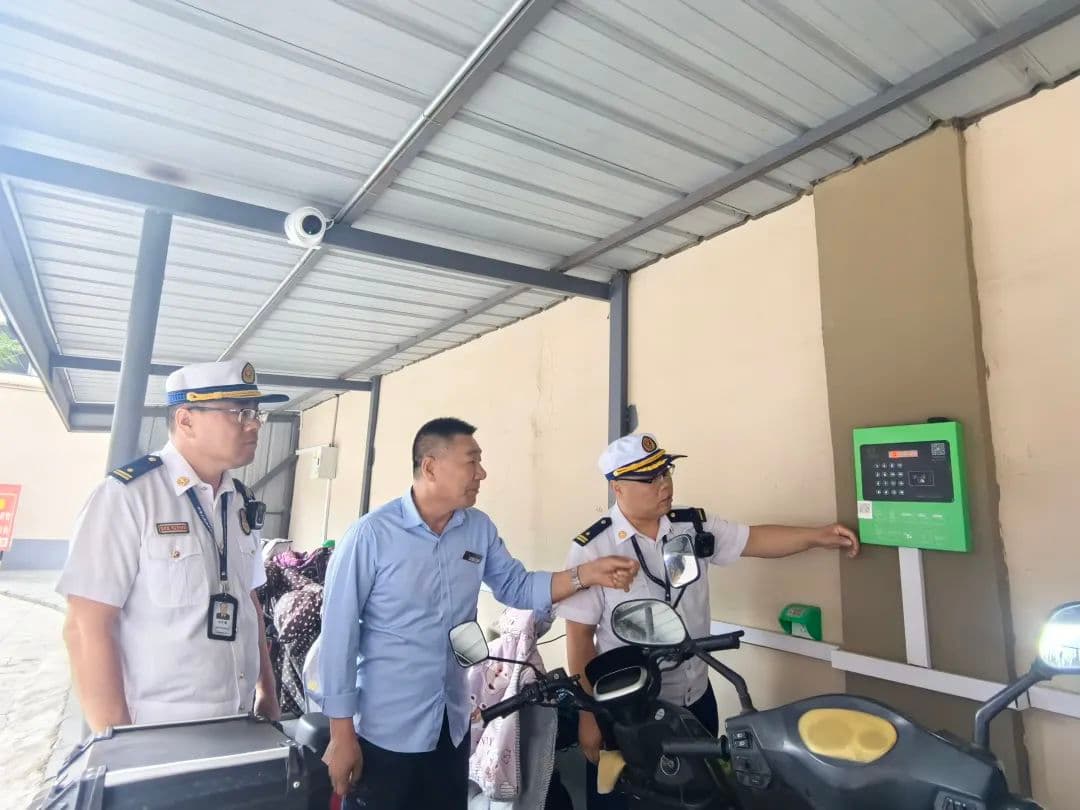 大同消防移交一起电动自行车违规更换电池案件