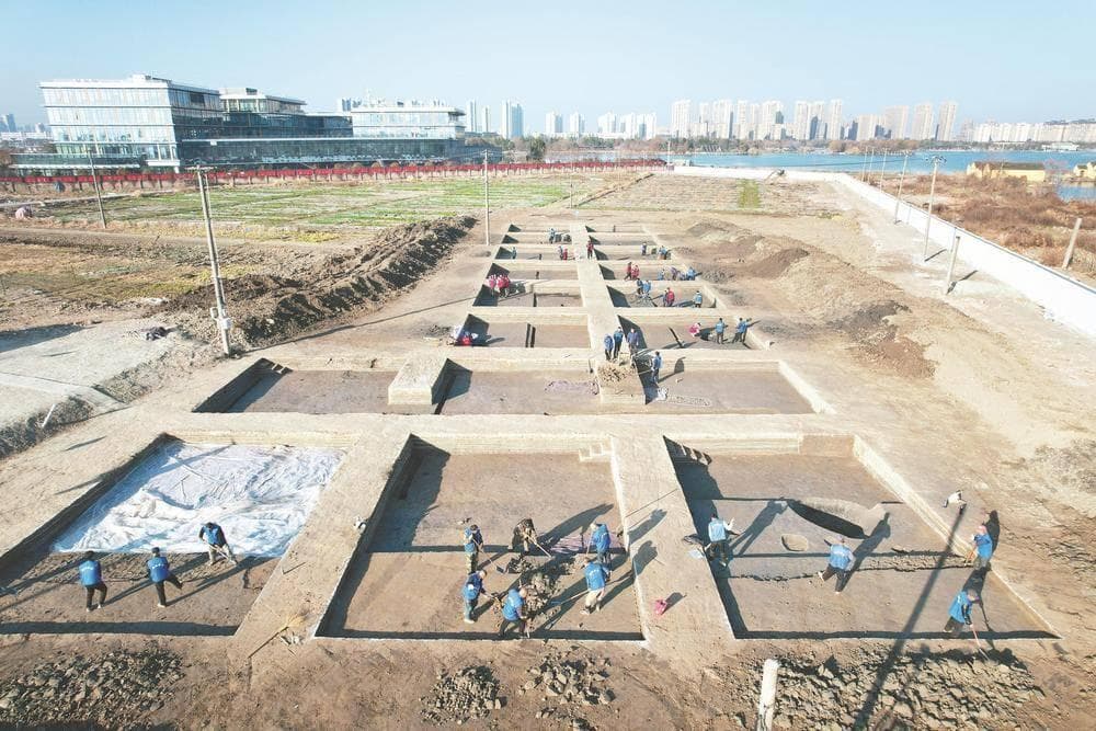 绍兴发现南宋水乡遗址，干栏建筑遗迹展现江南风貌