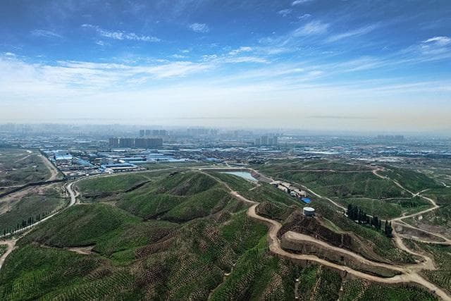 水灵灵的“青山”，你说city不city！