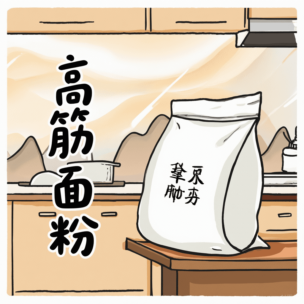 什么是高筋、中筋、低筋面粉？