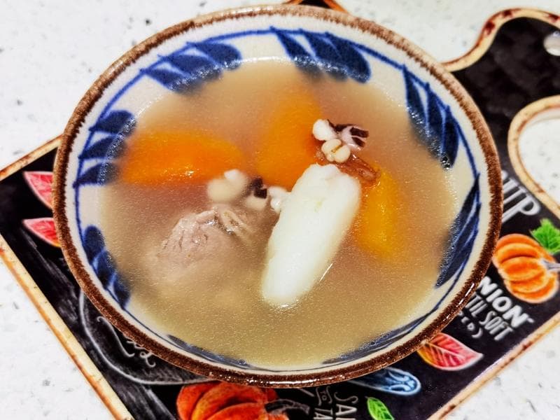 薏米山药猪骨汤：广东传统祛湿靓汤