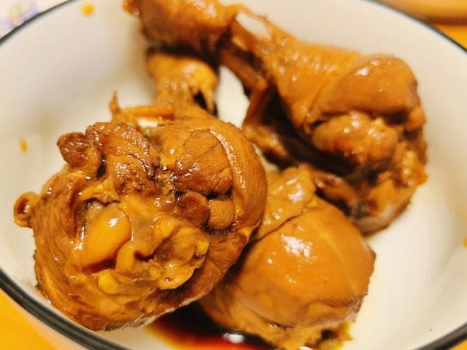 卤鸡腿(懒人做法)