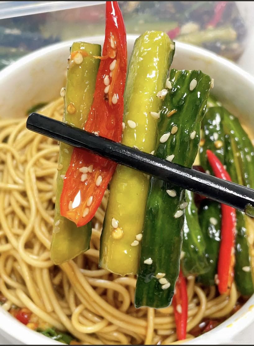 夏天来了！教你做爽口腌黄瓜，简单美味