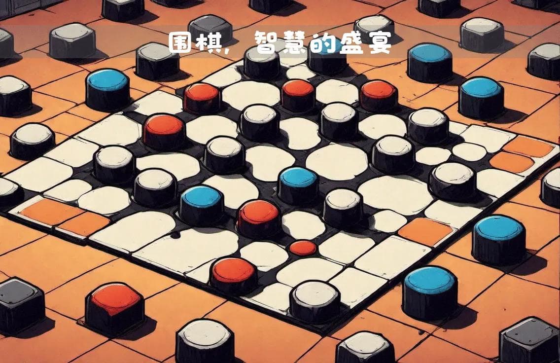 黑白交锋，智慧对决：一场围棋对弈的深度剖析与魅力解读