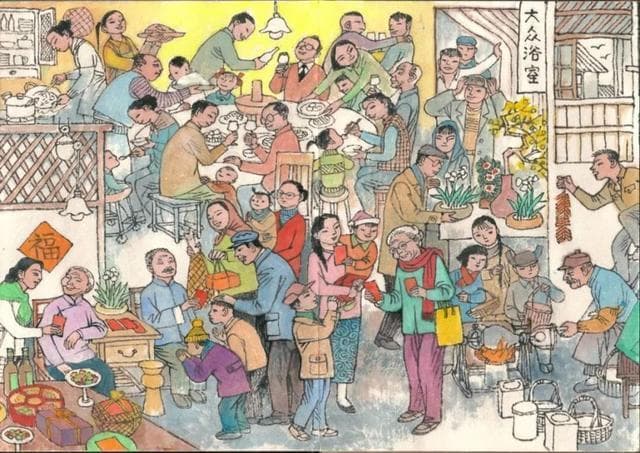 贴春联、挂年画、吃年夜饭、守岁，除夕就要仪式感拉满