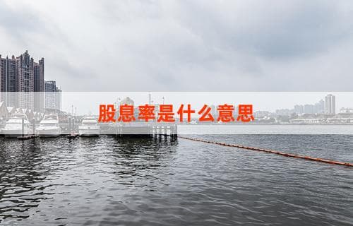 股息率是什么意思？一篇文章带你全面了解股息率