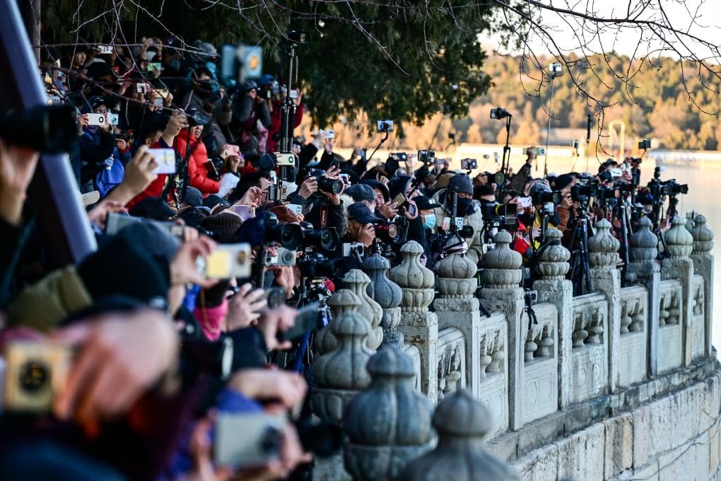 文旅新探丨颐和园“金光穿洞”：与记者共拍美好瞬间