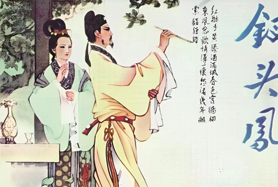 陆游与唐婉的故事看似很感人，其实是一个“反面教材”