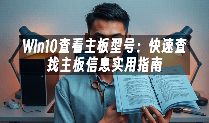 Win10查看主板型号：快速查找主板信息实用指南