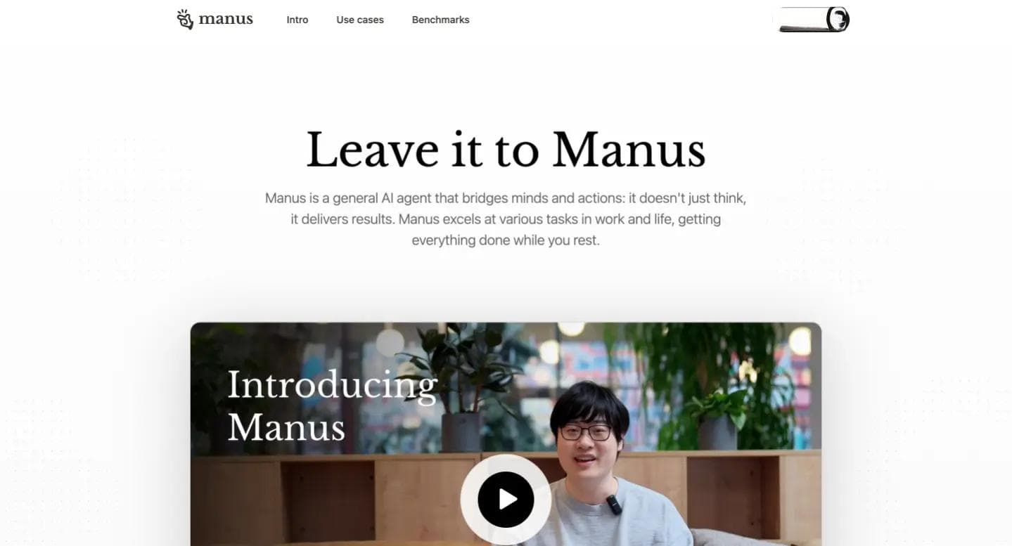 今天全网爆火的Manus到底是什么？Manus的功能与意义深度解析