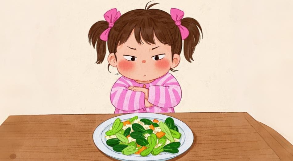 为什么孩子那么讨厌吃蔬菜，甚至偷偷吐掉？背后的原因竟是这样的