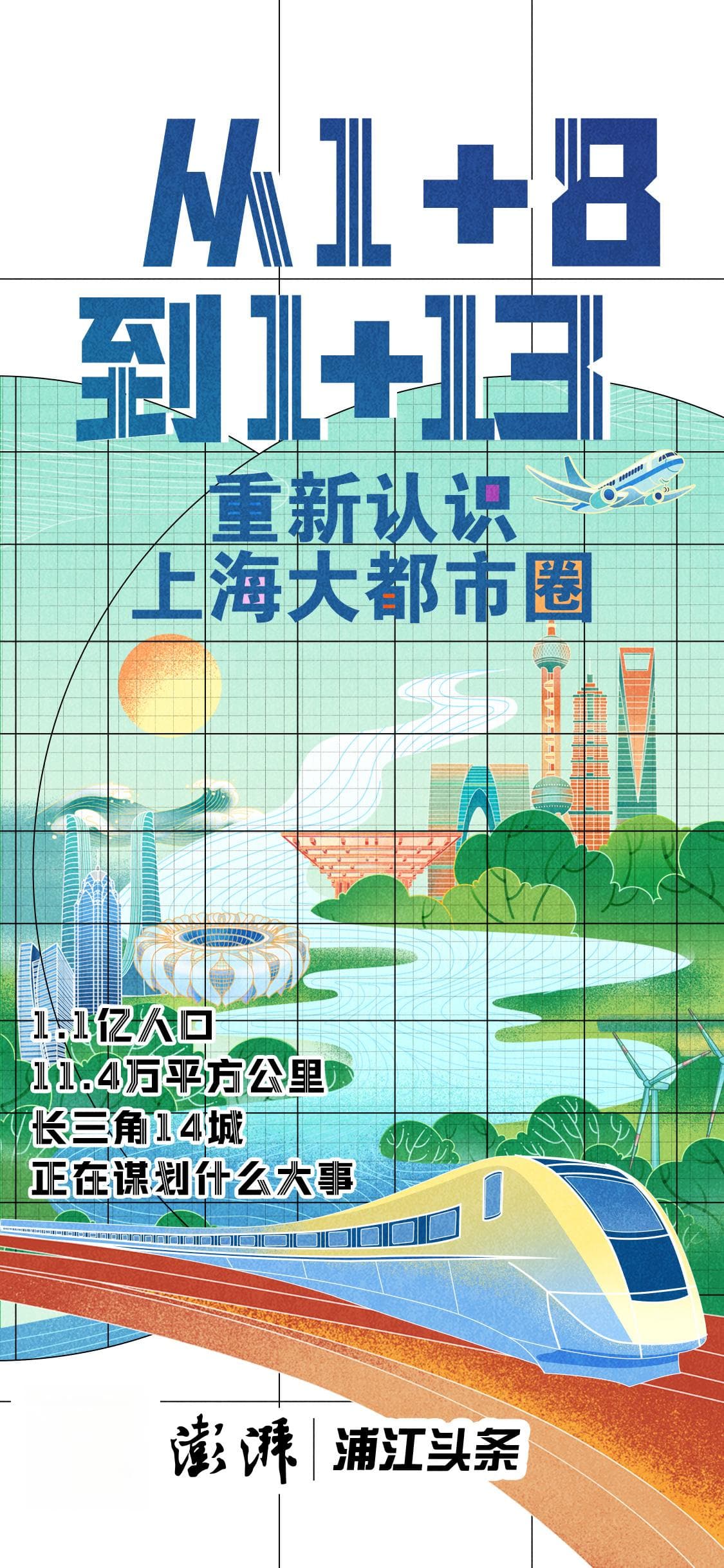 从“1+8”到“1+13”，重新认识上海大都市圈