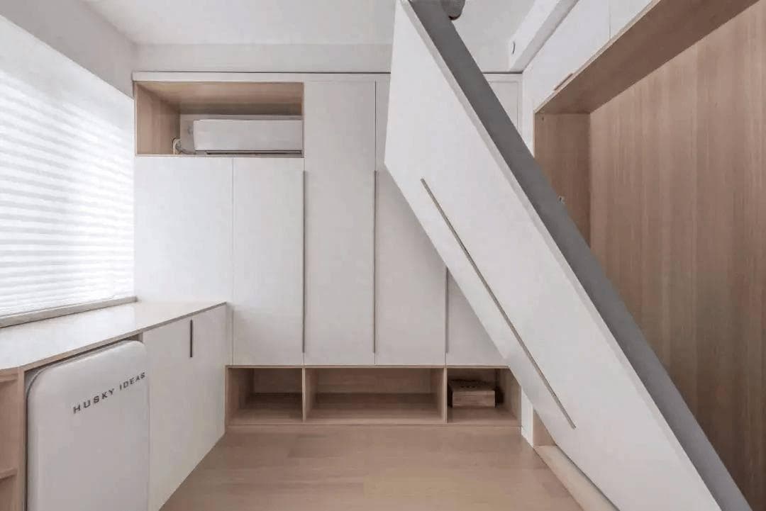 小户型就是蜗居？这些折叠家具，能让你家省出好几倍空间！