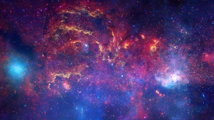已发现银心黑洞周围存在大量年轻的恒星