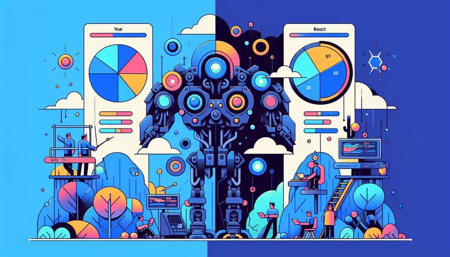 Vue和React的渲染机制有什么不同？