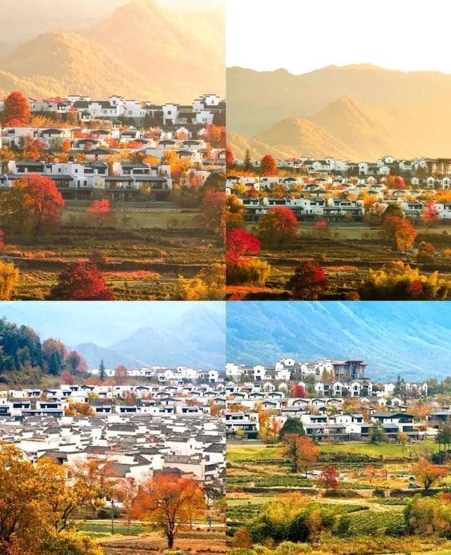 卢村：穿越时光的徽派村落，冬日里的宁静之旅