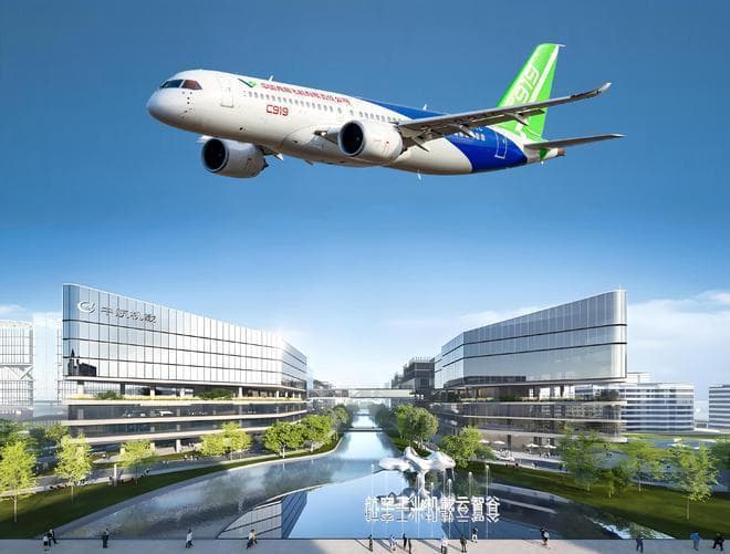 C919规模化量产将至：中航机载迁上海，签432架机载系统供应合同