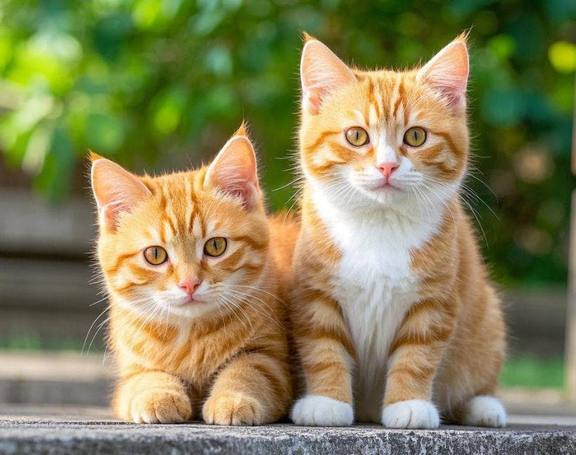 猫怎么分公的母的？
