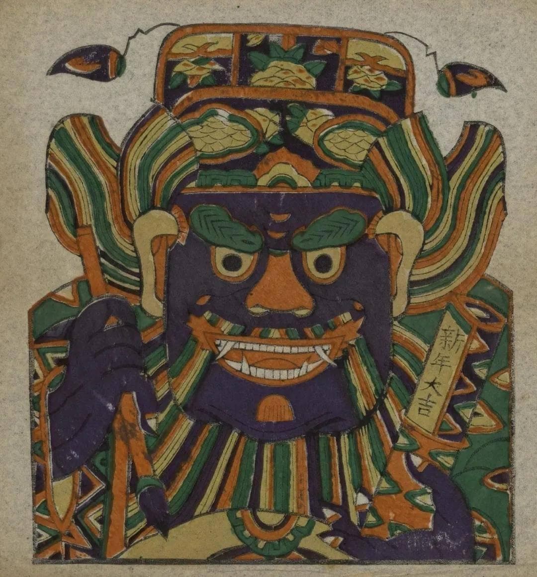 开封朱仙镇年画：数百年前的“神明安保系统”