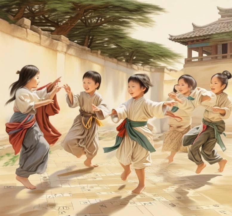千年童趣今犹在，一探古代“跳百索”游戏之谜