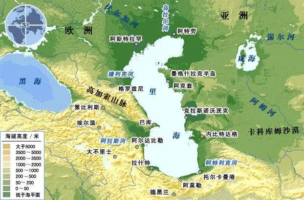 世界十大湖泊及高考地理中等潜水线图的判读