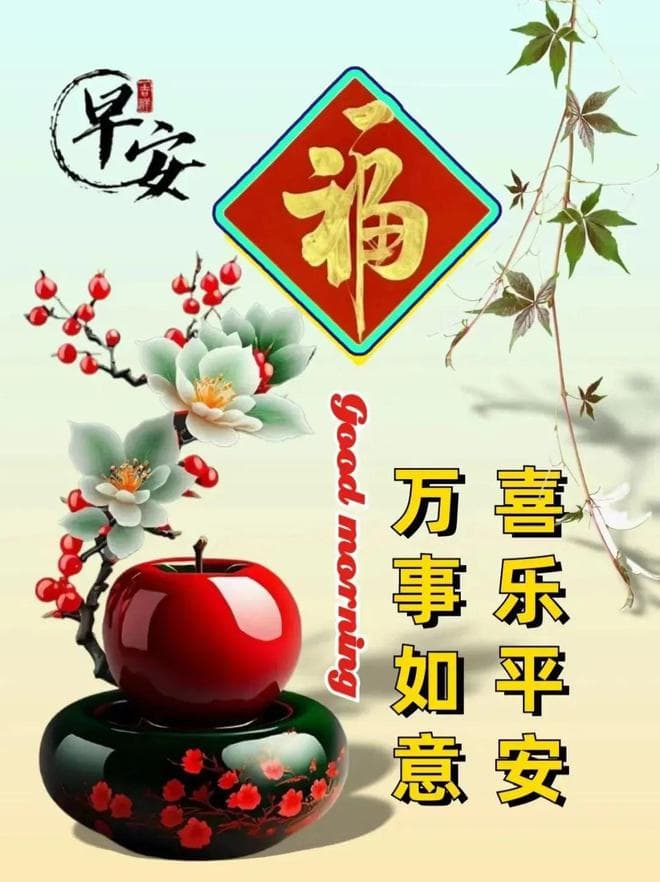 心情舒畅的早上好问候语，祝您心顺事顺天天顺，幸福快乐每一天！